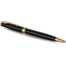 Шариковая ручка PARKER ESSENTIAL SONNET LAQUE BLACK GT M 1931497